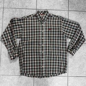 Cinch Button Down Shirt Men's Small Long Sleeve Western